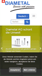 Mobile Screenshot of diametal.ch